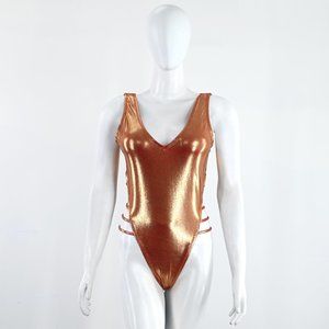 Hms Women Golden Vintage Swimwear